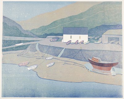 Lot 360 - Arthur Charlton (British 1917-2007)/Solva/view...