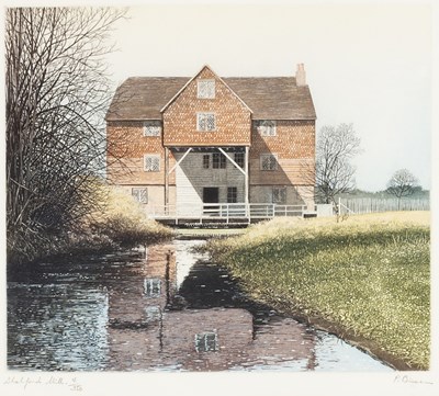 Lot 377 - Paul Bisson (British, born 1938)/Shalford Mill,...