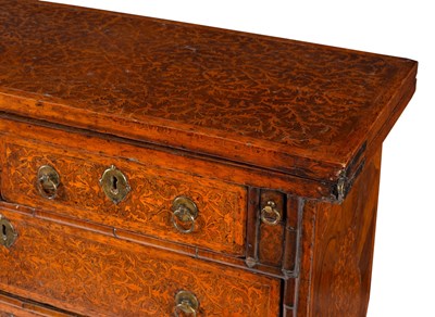 Lot 68 - A late 17th Century walnut and seaweed...