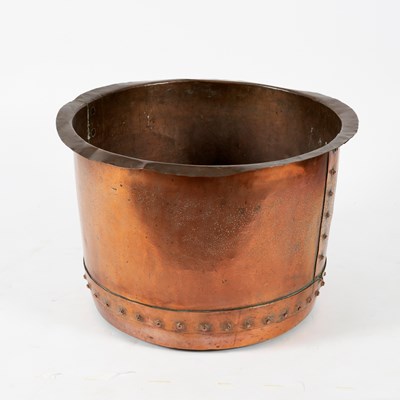 Lot 99 - A copper copper, 61.5cm diameter