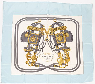 Lot 247 - A Hermès silk scarf