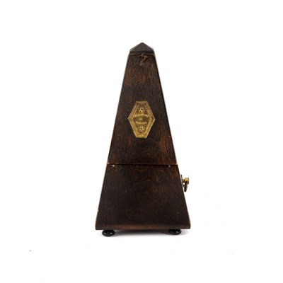 Lot 205 - A metronome by Maelzel, 23.5cm high