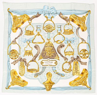 Lot 249 - A Hermès silk scarf