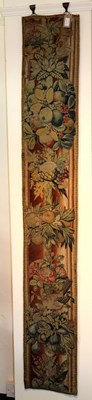 Lot 392 - An 18th Century tapestry table runner, 200cm x...