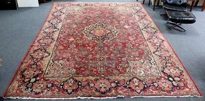 Lot 393 - A North West Persian Mahal carpet, circa 1920,...