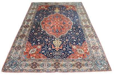 Lot 403 - A Persian Tabriz rug, circa 1920, in Salting...