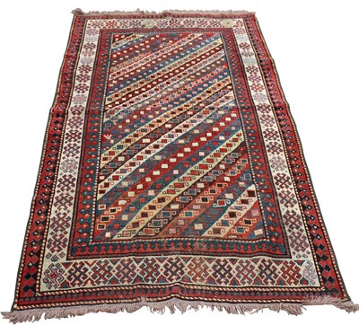 Lot 408 - A late 19th Century Caucasian Kazak runner,...