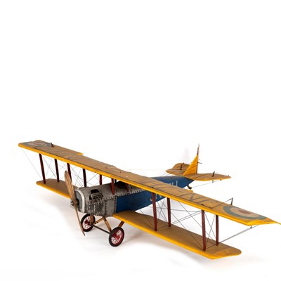 Lot 469 - A early model of a Curtiss Jenny airplane,...