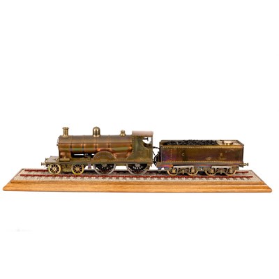 Lot 479 - A brass working steam model of a Caledonian...