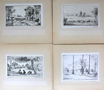 Lot 504 - J H Abraham/African Scenes/four etchings, each...