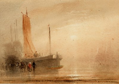 Lot 511 - Henry Barlow Carter (1803-1867)/Fishing Boats...