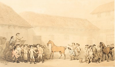 Lot 531 - Thomas Rowlandson (1756-1827)/Tattersall's/an...