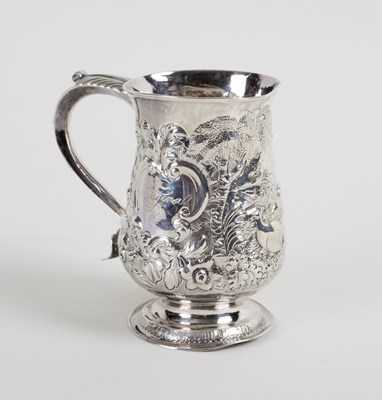 Lot 20 - A George III silver tankard, James Smith,...