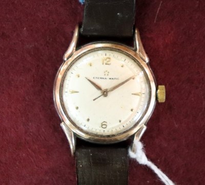 Lot 127 - An Eterna-Matic gentleman's wristwatch, circa...