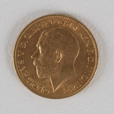 Lot 139 - A George V half sovereign, 1912