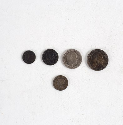 Lot 140 - A set of Edwardian Maundy money, 1902 and a...