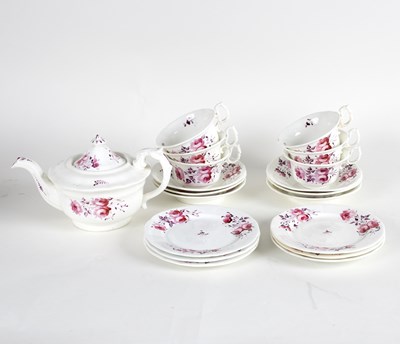 Lot 178 - A mid 19th Century English porcelain tea...