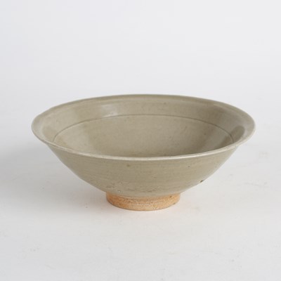 Lot 240 - A Chinese bowl, Song Dynasty, pale celadon...