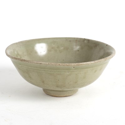 Lot 242 - A Chinese celadon bowl, early Ming, 16.5cm...