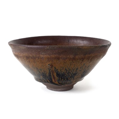 Lot 247 - A Chinese hare's fur glazed bowl, Song Dynasty,...