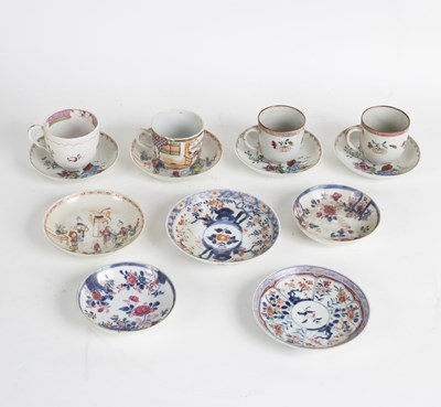 Lot 297 - A small quantity of Chinese export cups and...