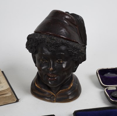 Lot 318 - A Bernard Bloch pottery tobacco jar in the...
