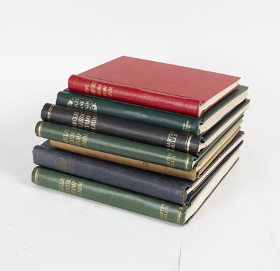 Lot 341 - Seven stamp albums including Simplex (2),...