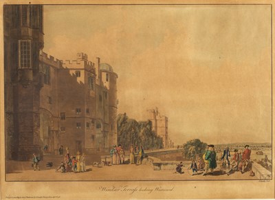 Lot 444 - Paul Sandby (c1730-1809)/Windsor Terrace...