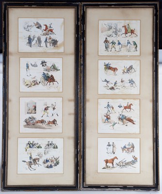 Lot 453 - Henry Alken (British 1785-1851)/Symptoms/eight...