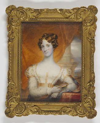 Lot 473 - George Richmond RA (London 1809-1896)/Portrait...