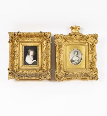 Lot 475 - English School/Portrait Miniature of The Hon...