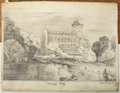 Lot 500 - A W Russell (19th Century)/Jedburgh...