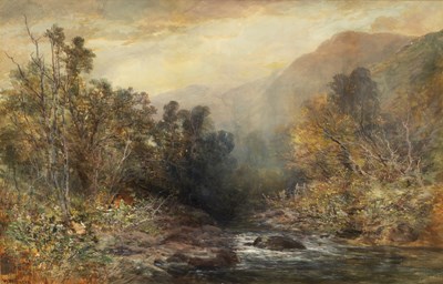 Lot 501 - William Widgery (British 1822-1893)/Moorland...