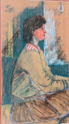 Lot 532 - Eric Meadus (1931-1970)/Seated Woman/signed...