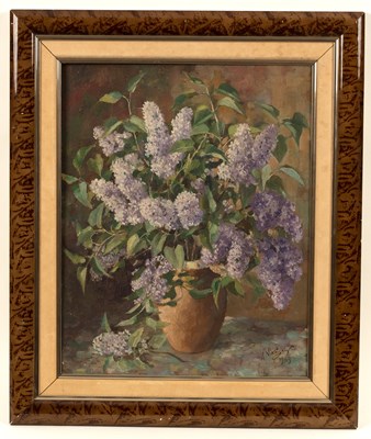 Lot 559 - Alexei Nikolsky (Russian 1889-1975)/Vase of...