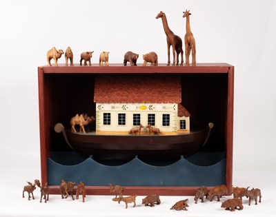 Lot 298 - A cased Noah's Ark (Julian Chichester)