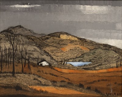 Lot 571 - Fred Uhlman (German 1901-1985)/Welsh Mountain...