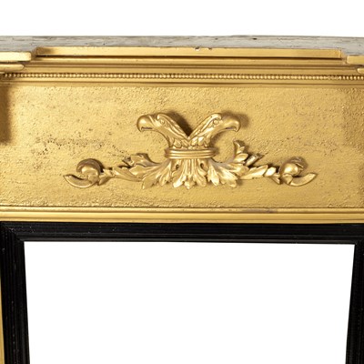 Lot 622 - A Regency giltwood wall mirror with eagle...