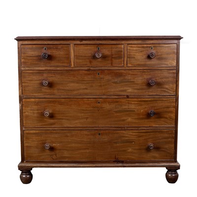 Lot 673 - A 19th Century mahogany chest by Gillows of...