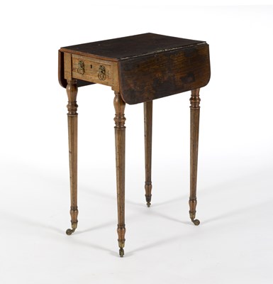 Lot 701 - A George IV rosewood Pembroke table, two-flap...