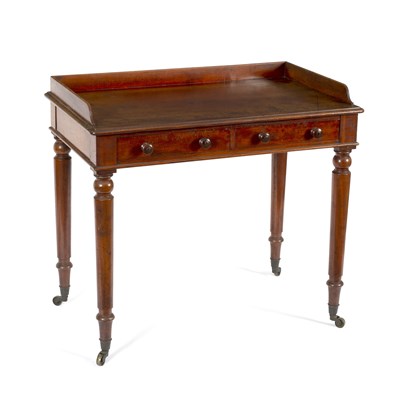 Lot 702 - A Regency mahogany washstand by Holland & Sons,...