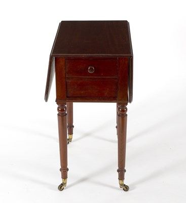 Lot 708 - An early Victorian mahogany Pembroke table,...