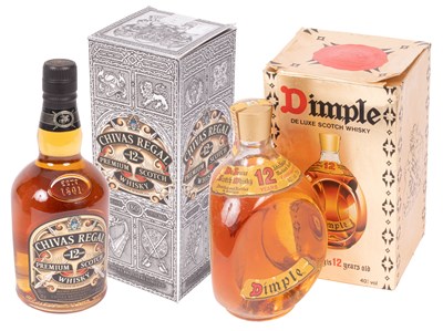 Lot 321 - Whisky: A bottle of Chivas Royal 12 year old Decanter Premium Scotch Whisky