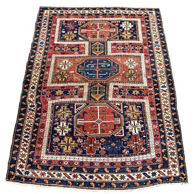 Lot 876 - A late 19th Century Shirvan rug of Sewan...