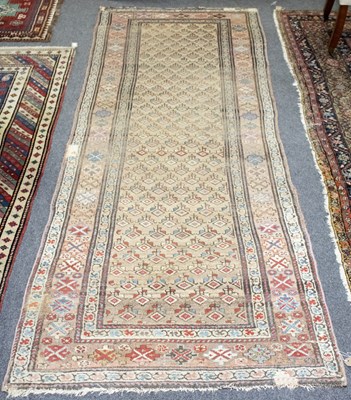 Lot 887 - A Northwest Persian runner, circa 1900, the...