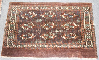 Lot 888 - A Yomut Jural, West Turkestan, late 19th...