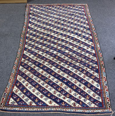 Lot 891 - A Kuba long rug, East Caucasus, circa 1890,...