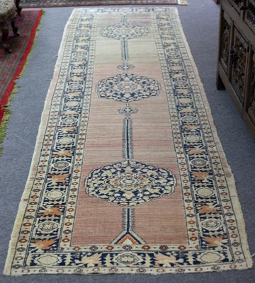 Lot 899 - A Hamadan runner, 416cm x 110cm/Provenance:...