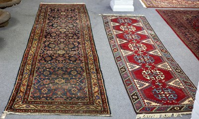 Lot 904 - A Hamadan runner, West Persia, 350cm x 84cm...