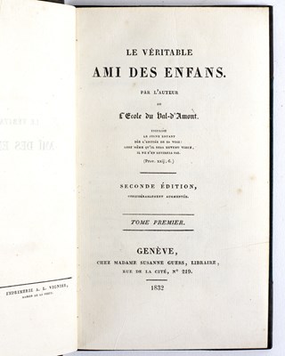 Lot 931 - [Malan, Cesar H.A,] Le Veritable Ami des...